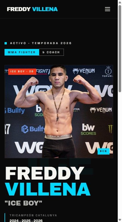 Web de Freddy Villena